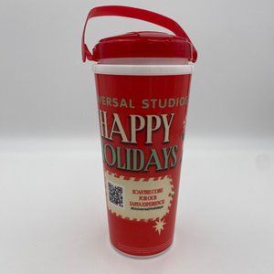 Universal Studios Christmas Happy Holiday's 2023 Cup with Handle Red Souvenir